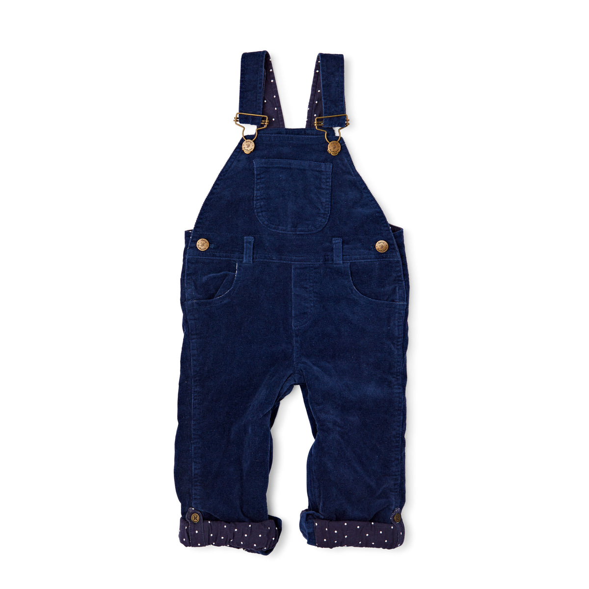 Free People Hold on Cords Overalls in Navy Combo newest