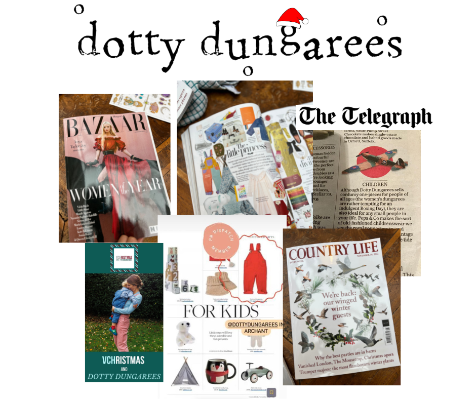 Dotty Dungarees at Christmas: The Christmas Gift Guide Edit