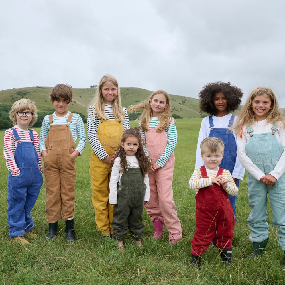 Children Overalls - Dotty Dungarees