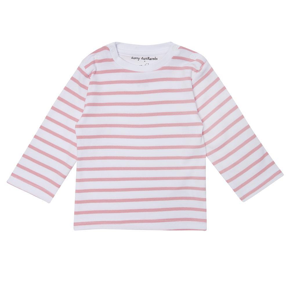 Pink Breton Stripe Top