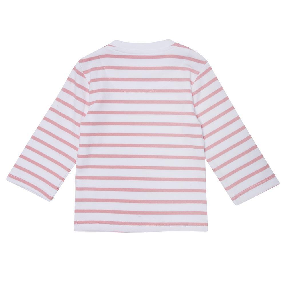 Pink Breton Stripe Top