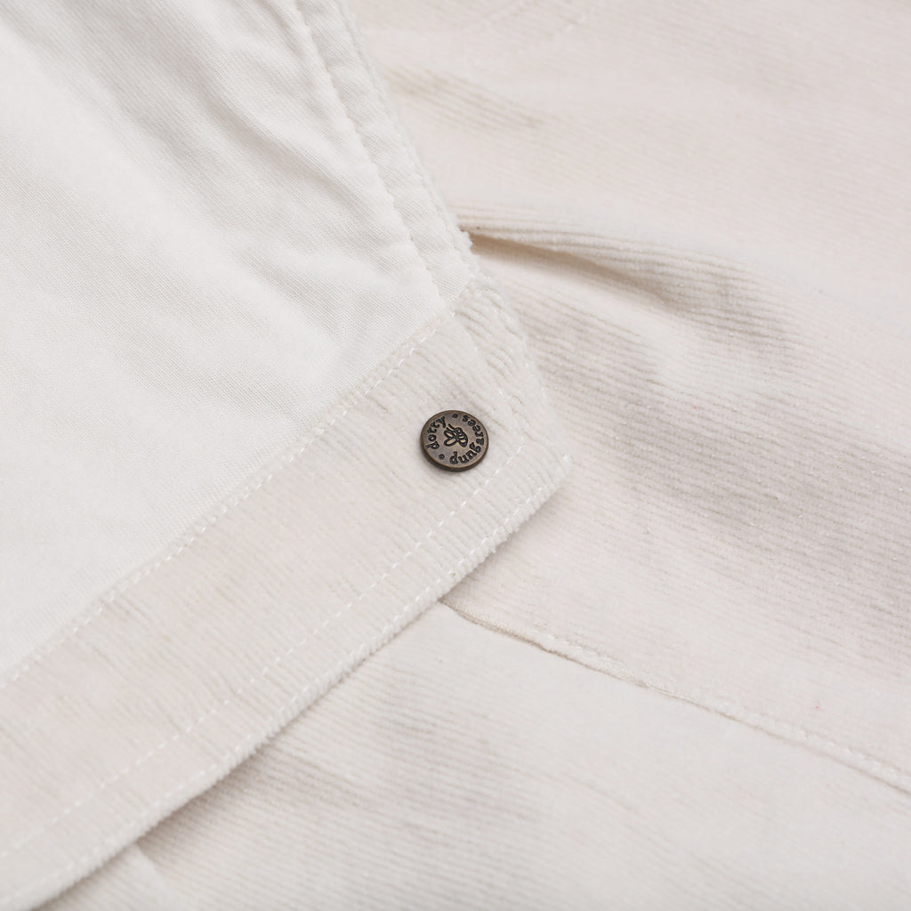 Cream Corduroy Overall Dress - Dotty Dungarees Ltd