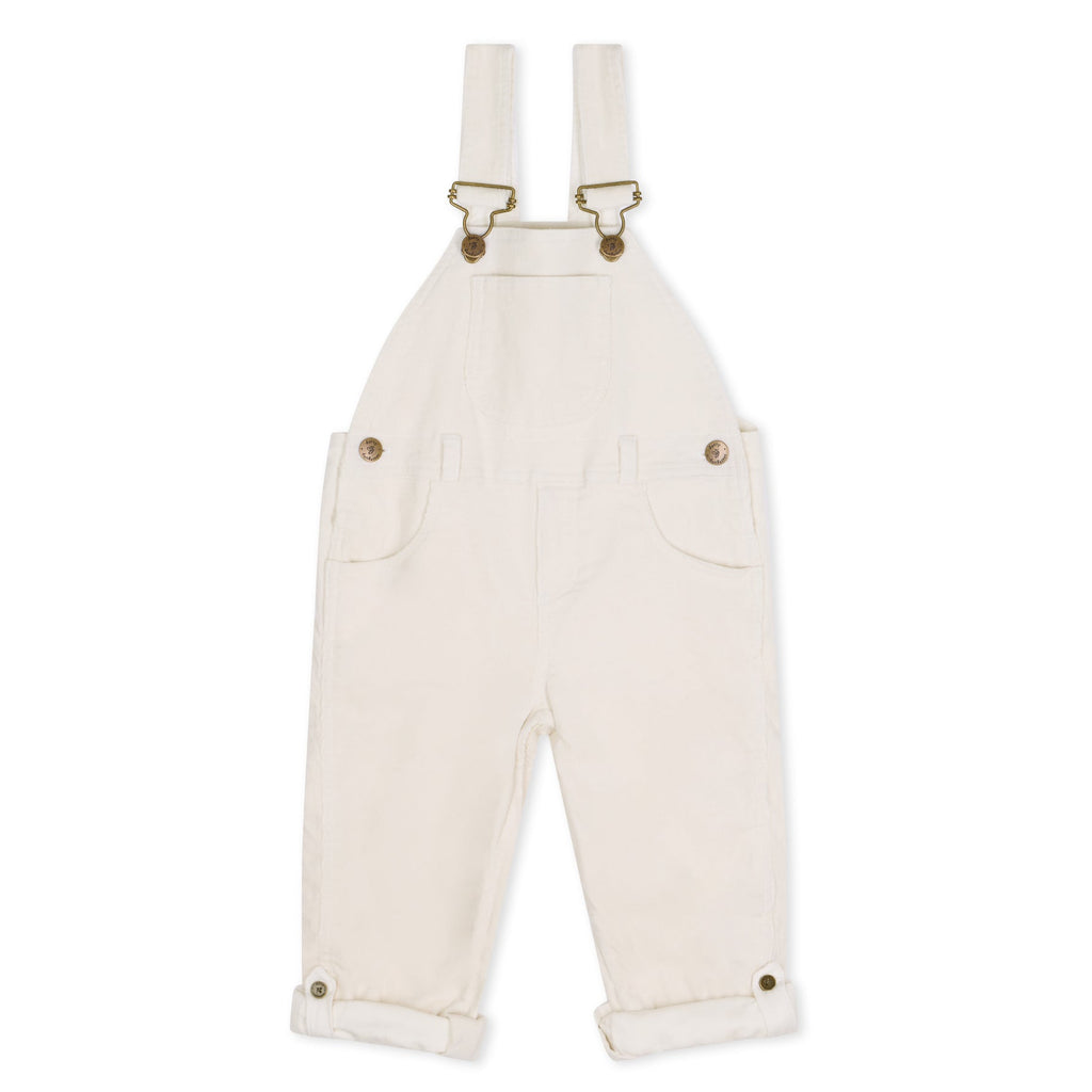 Cream Corduroy Overalls- Dotty Dungarees Ltd