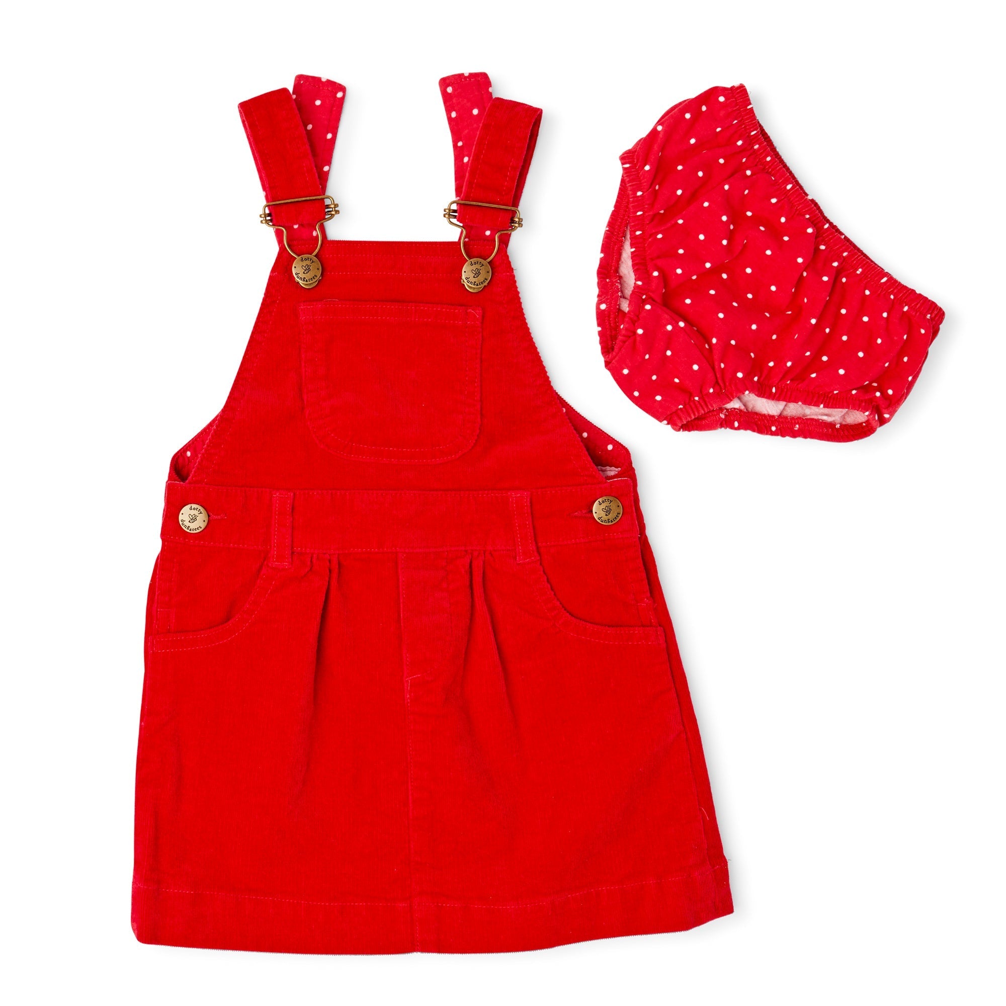 Red Corduroy Dress Red Corduroy Dress