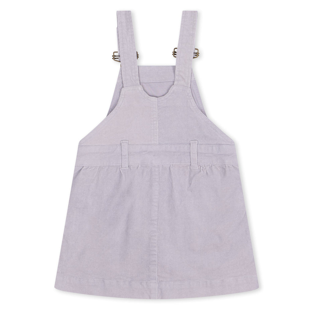 Grey Corduroy Overall Dress - Dotty Dungarees