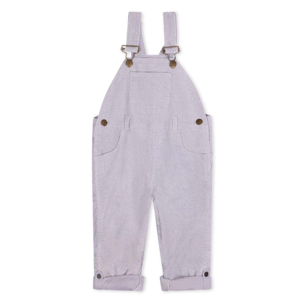 Grey Corduroy Overalls - Dotty Dungarees 