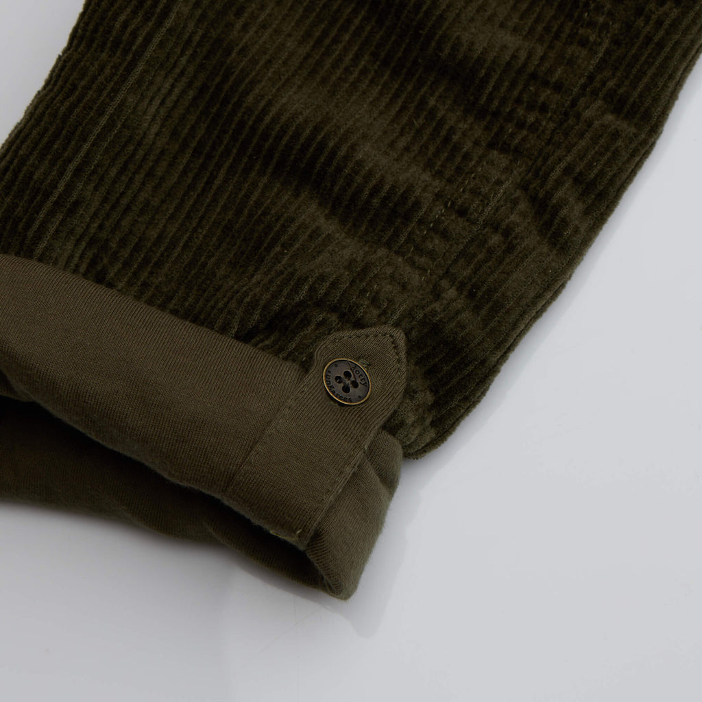 Khaki Chunky Cord Overalls - Dotty Dungarees Ltd