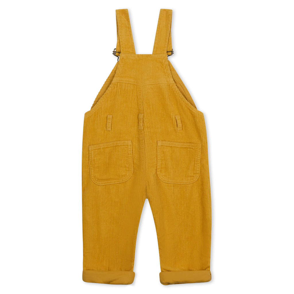 Ochre Chunky Cord Overalls - Dotty Dungarees Ltd