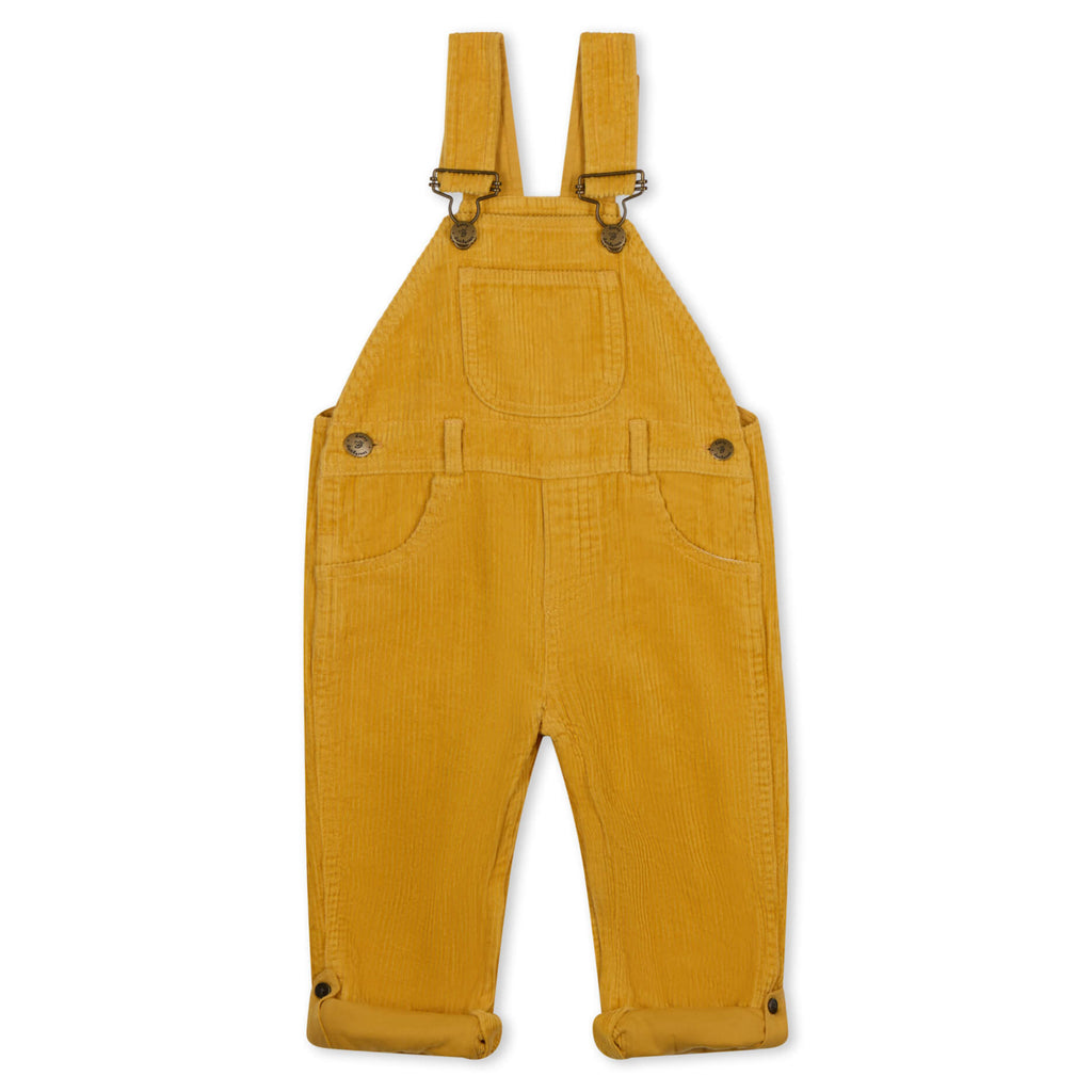 Ochre Chunky Cord Overalls - Dotty Dungarees Ltd