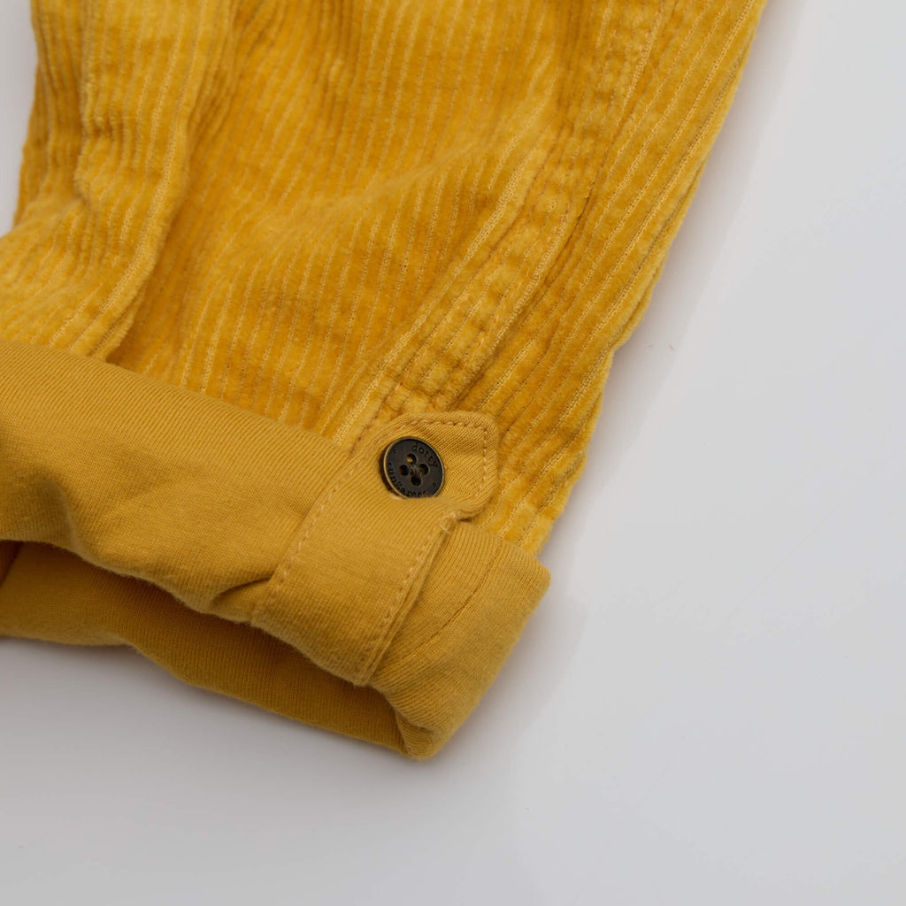 Ochre Chunky Cord Overalls - Dotty Dungarees Ltd