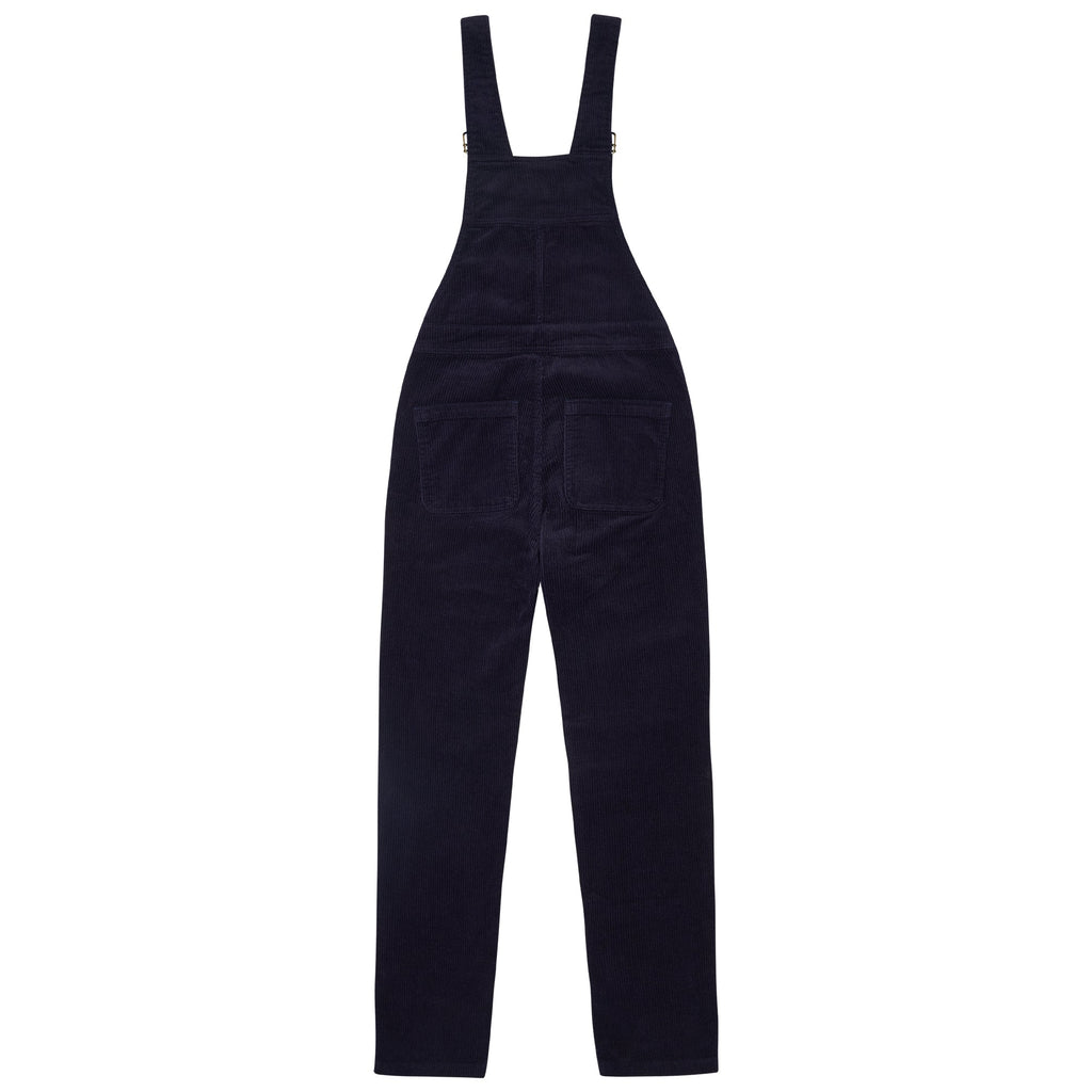 Adult Navy Chunky Cord Dungarees - Dotty Dungarees Ltd