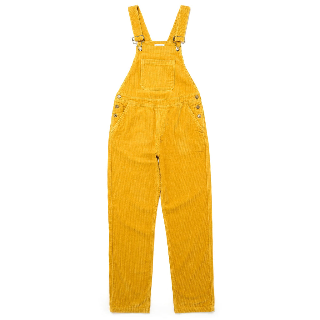 Adult Ochre Chunky Cord Dungarees - Dotty Dungarees Ltd