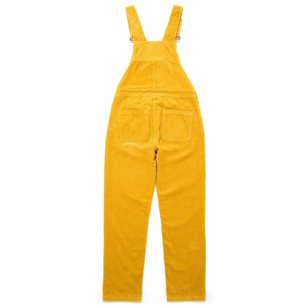 Adult Ochre Chunky Cord Dungarees - Dotty Dungarees Ltd