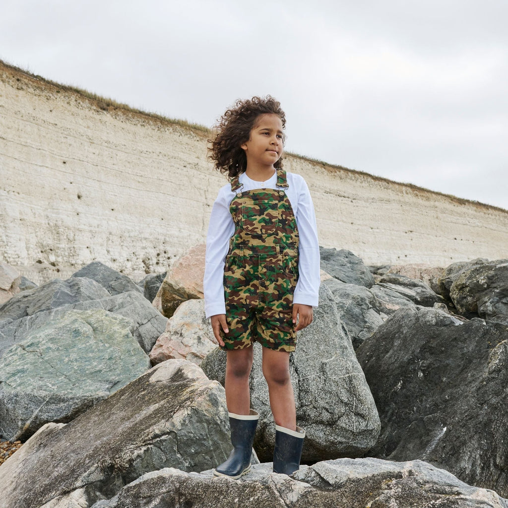 Camouflage Cord Shorts - Dotty Dungarees Ltd