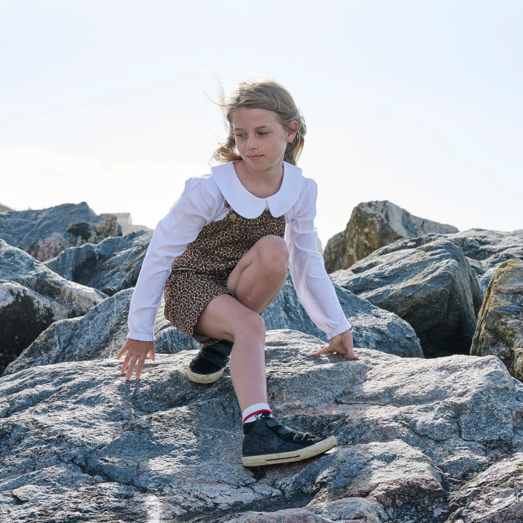 Leopard Print Shorts - Dotty Dungarees Ltd