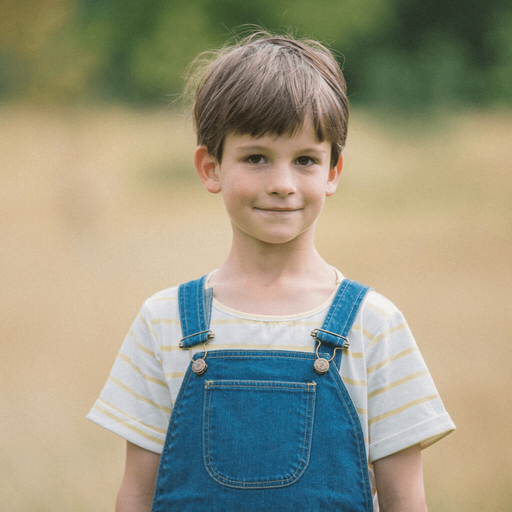 dotty-dungarees-ltd, Yellow Stripe Summer T-Shirt