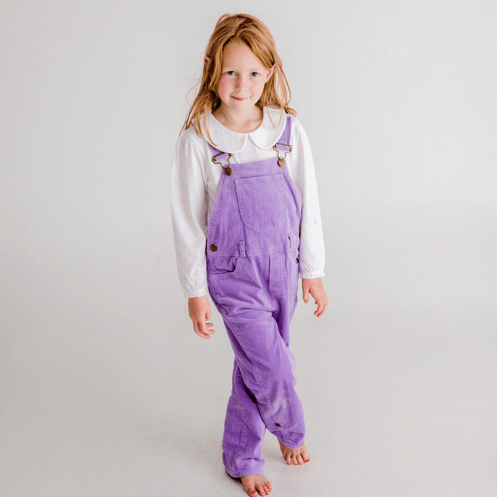 Girls purple deals overalls