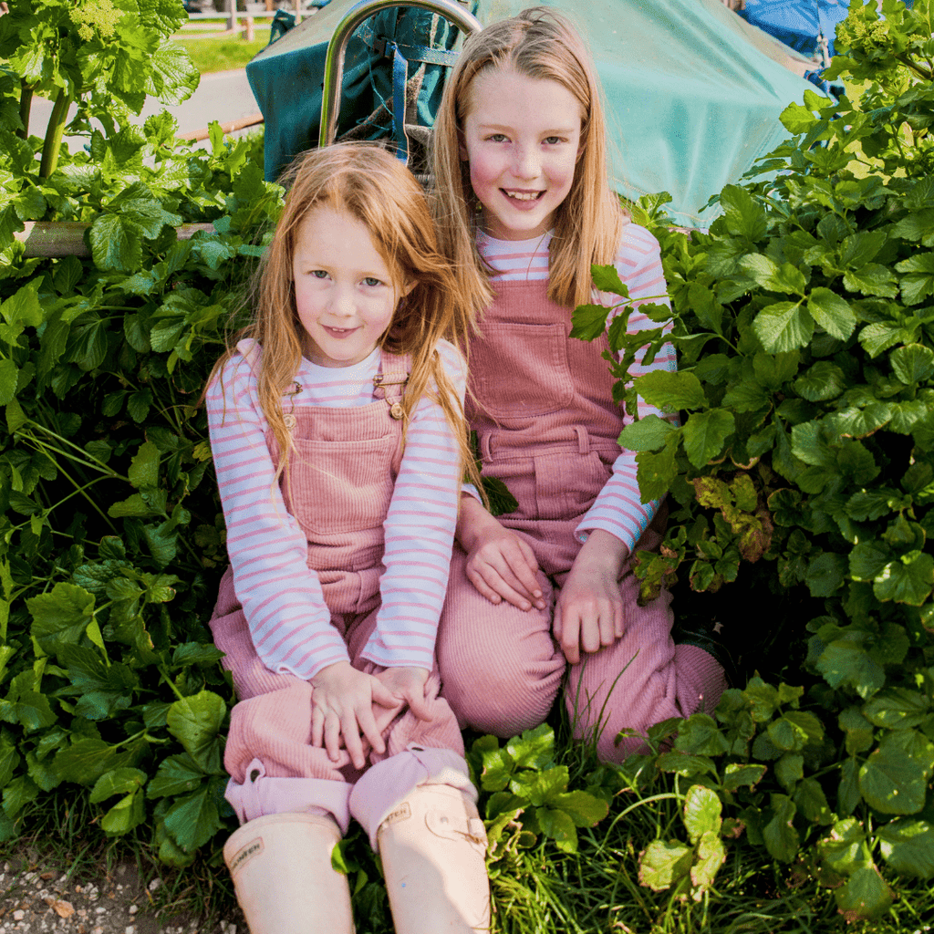 Pink Chunky Cord Overalls - Dotty Dungarees Ltd
