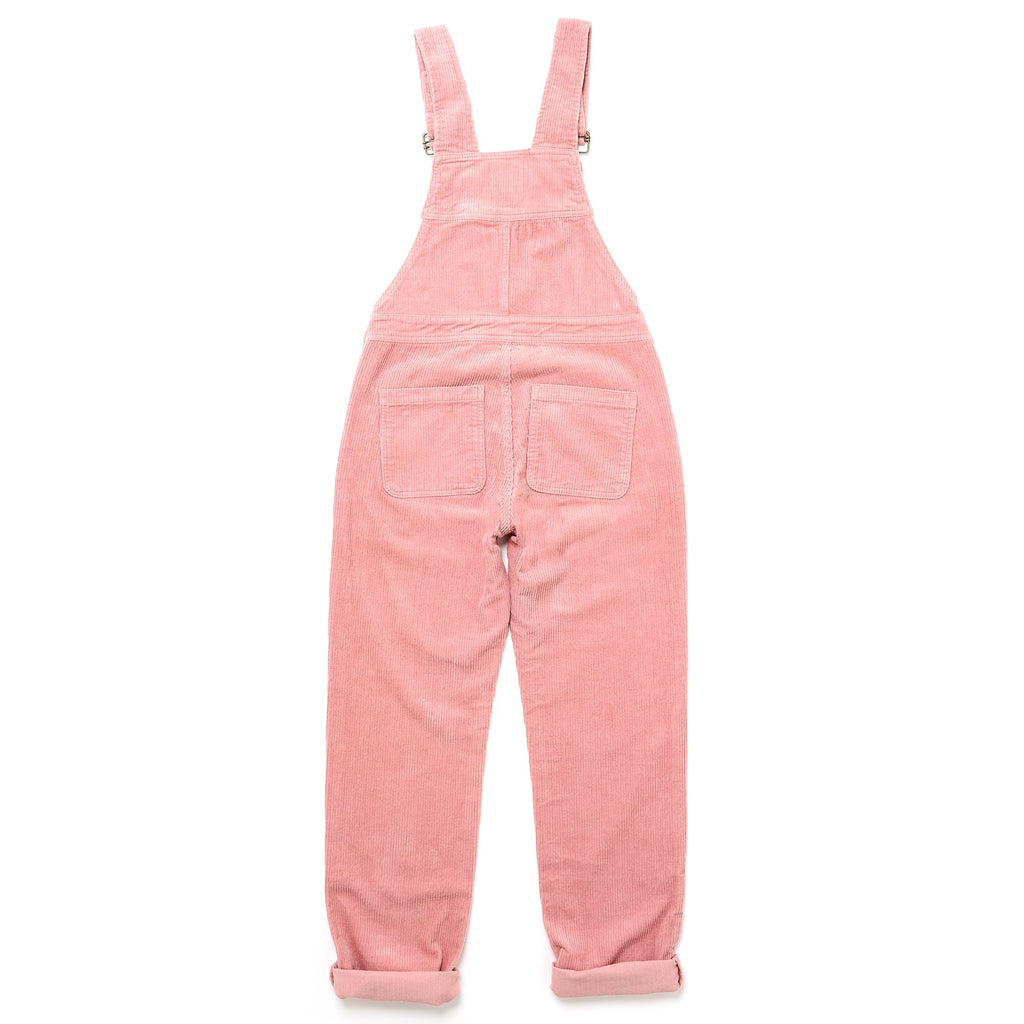 Adult Pink Chunky Cord Dungarees - Dotty Dungarees Ltd